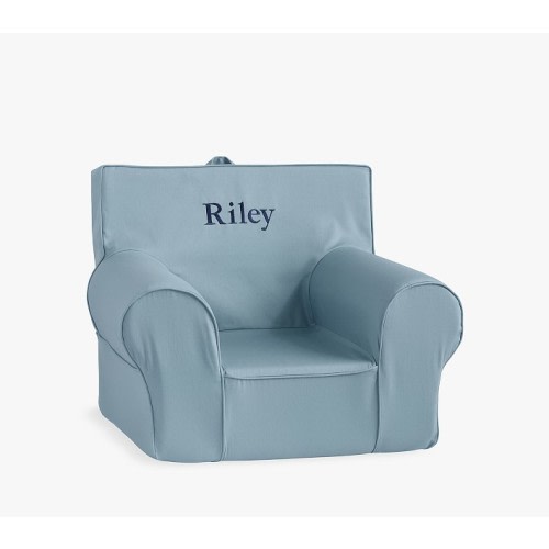 Anywhere Chair®,  Light Blue Twill Slipcovers Only