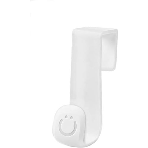 Ubbi Multi-Use Potty and Utility Hook, No Hardware Or Installation Needed, Durable and Sturdy to Hang Over Toilet Tank Or Door, Polypropylene, White