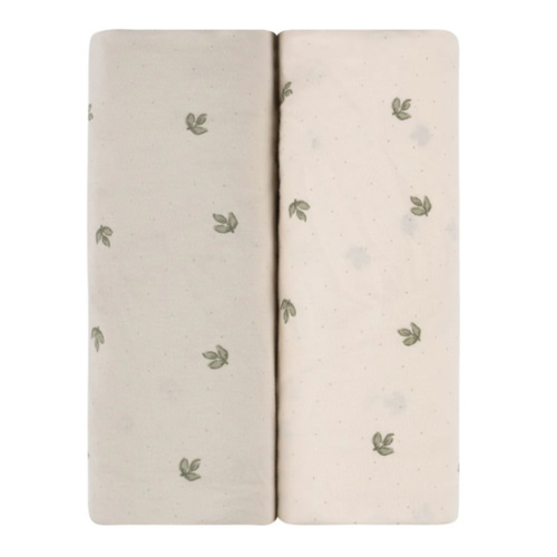 Vintage Leaf Bassinet Sheet Set – Ely's & Co.