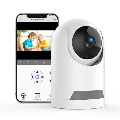 GPED Baby Monitor, 360° Wireless 5G Nanny Cam, 4MP HD WiFi Camera, Motion Tracking, Night Vision, Two-Way Audio