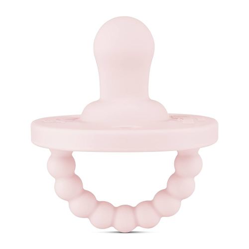 Ryan & Rose Cutie PAT Pacifier Teether (Flat, Pink)