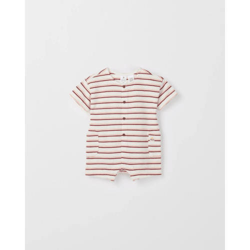Baby Organic Cotton Romper - Stripe