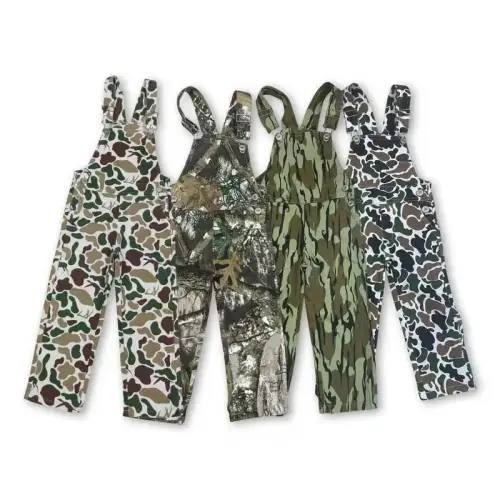 toddler boy denim overalls boy camo jumpsuit hunting clothes | Black Friday Sale TikTok Shop
