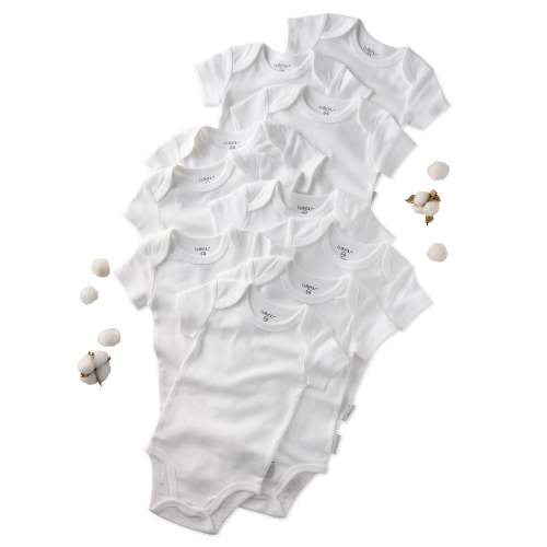 AVERY 10-Pack Short Sleeve Bodysuits