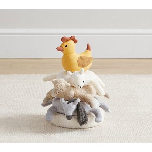 Farmhouse Animal Stacker, Natural