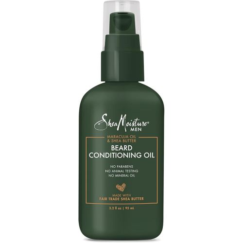 SheaMoisture Beard Conditioning Oil for a Full Beard Maracuja Oil and Shea Butter to Moisturize and Soften 3.2 oz