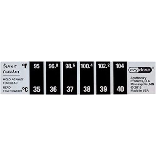 EZY DOSE Kids Thermometer for Fever for Baby and Toddler, Celsius & Fahrenheit, Reusable, Home & Travel, 10 ml