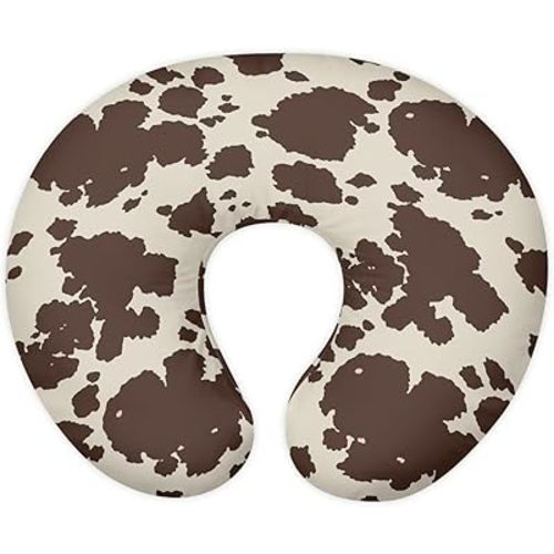 Cow Hide Print Nursing Pillowcase Nursing Pillow Cover Cuddle Pillow Slipcover Detachable Nursing Pillow Protective Baby Feeding Baby Essentials