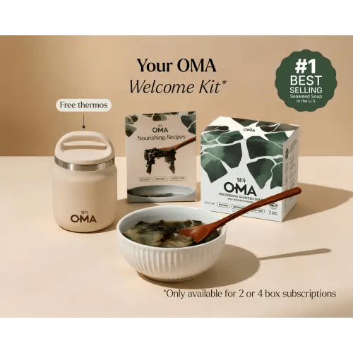 OMA Seaweed soup bone broth. Korean mom-approved Miyeok-guk – OMA Natural Food