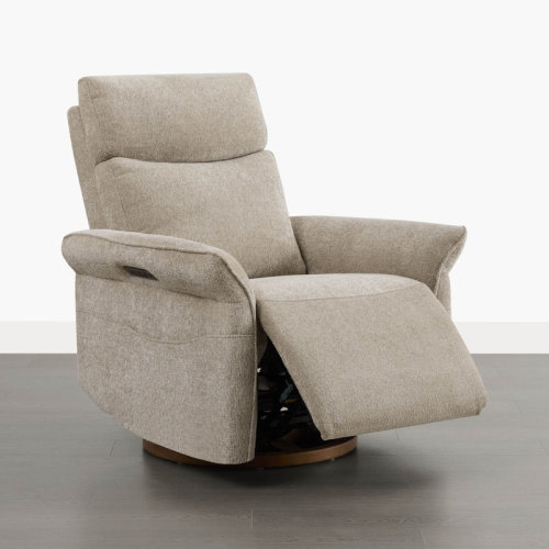 Latitude Run® Triple-Motor Swivel Glider Power Recliner With Power Headrest And Power Lumbar & Reviews | Wayfair