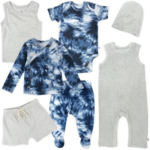 HonestBaby Multipack Gift Bundle Sets Mix Match Outfits 100% Organic Cotton: 3-6 Months