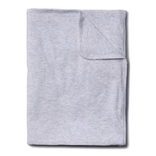 Adairs Baby - Marle Grey Cotton Jersey Swaddle | Adairs
