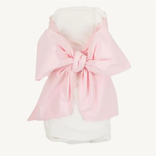 Bow Swaddle ® - Palm Beach Pink