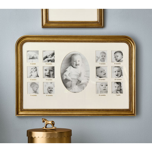 Chris Loves Julia Arched First Year Frame (18"x 12")