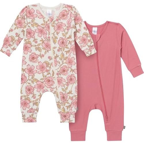 Modern Moments by Gerber Baby Viscose 2-pack Footless Tight Fitting Pajamas