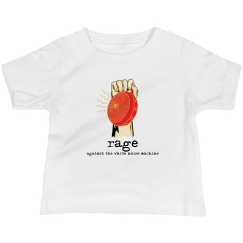Unisex Funny Rocker 100% Cotton T-Shirts for Infant Baby Toddlers Boys and Toddler Girls