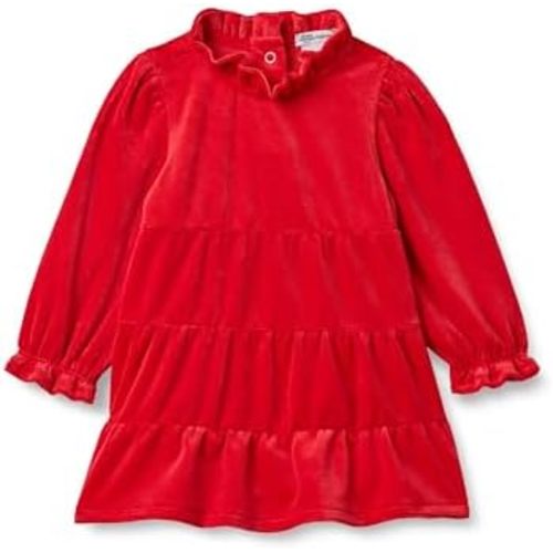 Amazon Essentials x Sofia Grainge Toddlers and Baby Girls' Long Sleeve Corduroy Dress