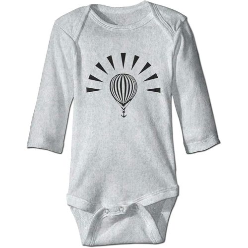 Modest Mouse Boutique Baby Bodysuit Onesie Unisex Long Sleeve Gray