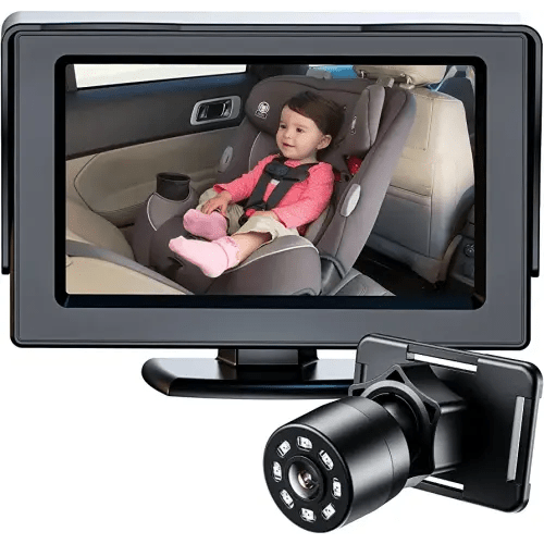 Itomoro Baby Car Mirror, View Infant in Rear Facing Seat with Wide Crystal Clear View,Camera Aimed at Baby-Easily to Observe The Baby's Every Move
