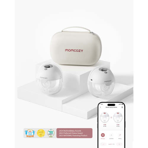 Momcozy M5 Smart Wearable Breast Pump – App Control | AU