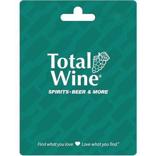 Total Wine & More Physical Gift Card - $50