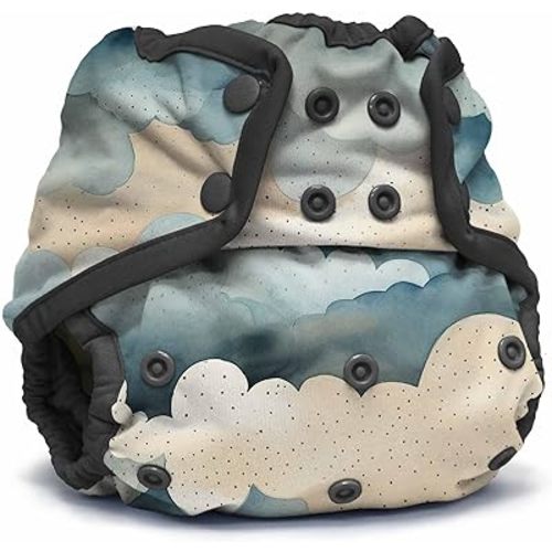 Kanga Care Rumparooz Reusable Cloth Diaper Cover One Size | Thunder Puff 6-35 lbs