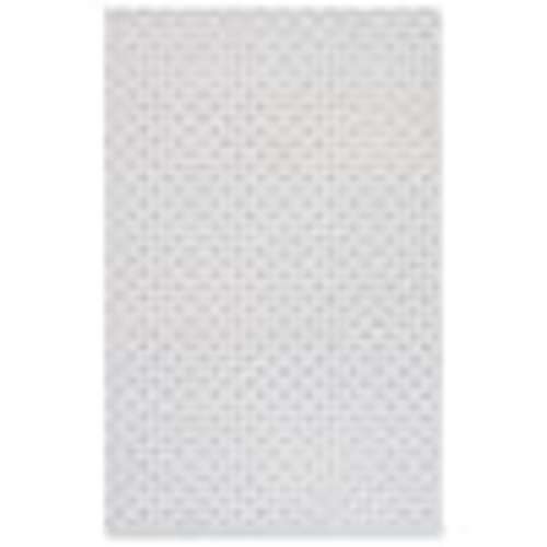 SAFAVIEH Genre 5 ft. x 8 ft. Blue/Ivory Diamond Geometric Area Rug GRE350M-5