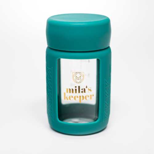 The MilKeeper® -
Wide Mouth / Tropical Green (Set of 2)