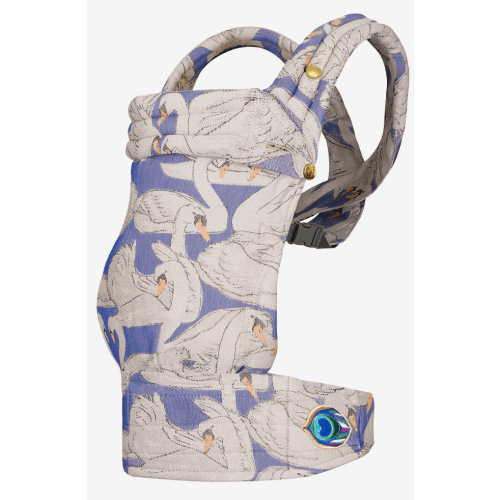 Artipoppe Baby Carrier // Color: Zeitgeist Monogamy in cotton blue swans