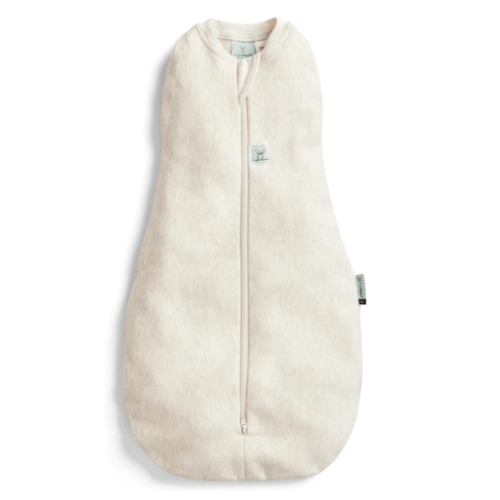 ErgoPouch Cocoon Swaddle Bag, 0-3 Months, 1.0 TOG, Oatmeal Marle