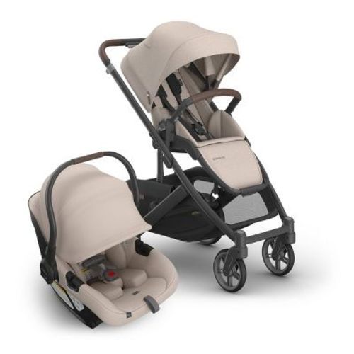 UPPAbaby Cruz V3 Full-Size Stroller + Aria V2 Lightweight Infant Car Seat - Ada