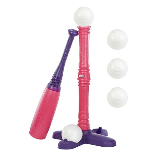 Little Tikes T-Ball Set, Pink, 5 Balls, for Toddlers Ages 18+ Months  Amazon Exclusive