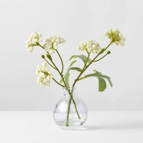 9" XS White Sedum Artificial Plants Arrangement - Hearth & Hand™ with Magnolia