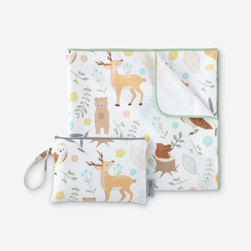 All-Around Kids Blanket - woodland/cream