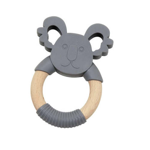 Bamboo & Silicone Teether