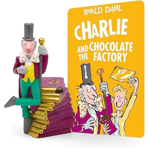 Tonies Willy Wonka Audio Toy Figurine from Roald Dahl's Charlie and The Chocolate Factory