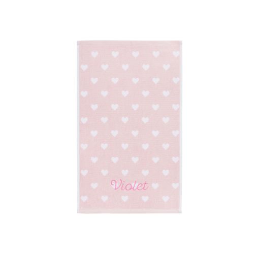 Heart Kids Bath Towel | Pottery Barn Kids