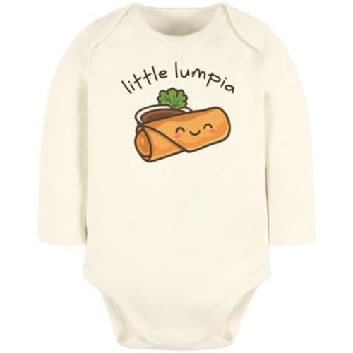 Little Lumpia Baby Bodysuit, Toddler & Kids T-Shirt – Cute Filipino Food Outfit for Baby Newborn Clothes