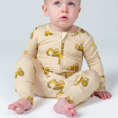 Construction Trucks - Footie – Willow+Co