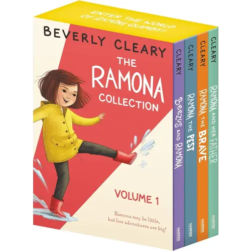 The Ramona Collection, Vol. 1: Beezus and Ramona / Ramona the Pest / Ramona the Brave / Ramona and Her Father [4 Book Box set]