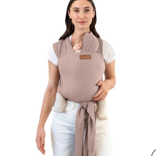 Waffle Knit Wrap - Sandstone