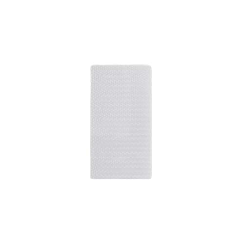 Honeycomb Orthopedic Firm Fiber Standard Baby Crib Mattress, Greenguard Gold and JPMA Certified, 5” Fiber Core Optimum Support, Fits Crib and Toddler Bed, Waterproof Vinyl Cover White