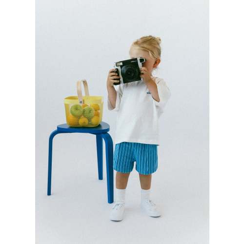 Striped Terry Shorts- Blue – Fostered Collection
