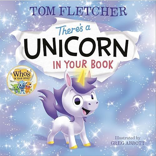 There's a Unicorn in Your Book (Who's In Your Book?) Hardcover – Picture Book, January 4, 2022
