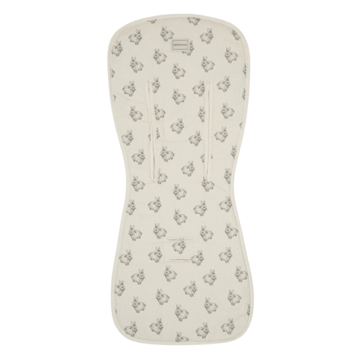 Stroller Liner Rabbit Ecru · Minicoton