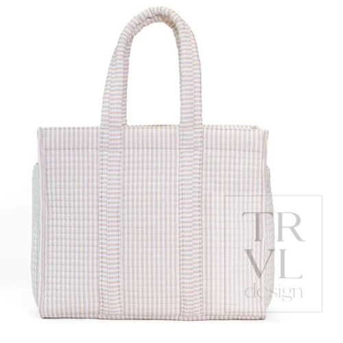 TRVL Go Go Quilted Tote