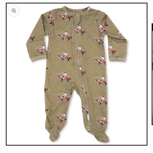 Roper Footed Jammies – Cowkid Clothing Company