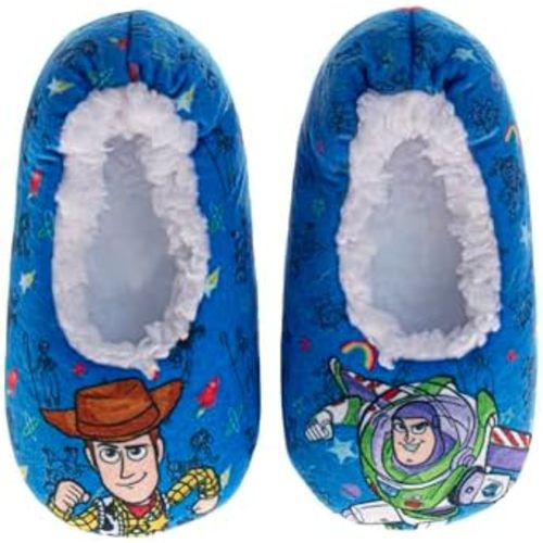Slipper Socks Boys Plush SlipOn Slippers Cars SpiderMan Paw Patrol Sonic
