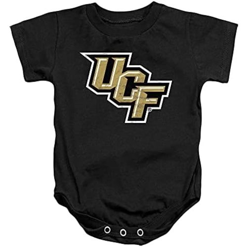 UCF Knights Official Distressed Primary Logo Unisex Infant Snap Suit for Baby