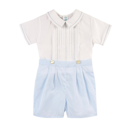 Newborn and Baby Boy Outfit | Navy and Blue Baby Boy Outfit | Toddler Outfit |Feltman Brothers